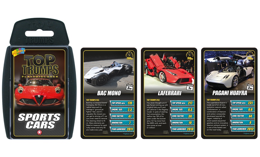 Image 3: Top Trumps Cars 3-Pack Bundle