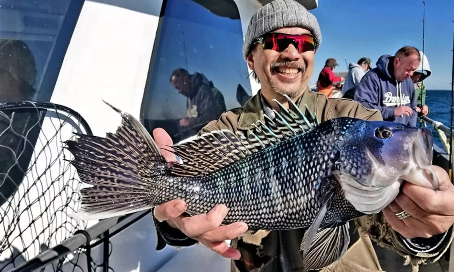5 Hour Afternoon Sea Bass Fishing Trip in New Jersey Waters