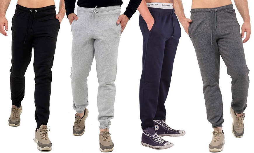 Image 4: Men's Close Hem Joggers