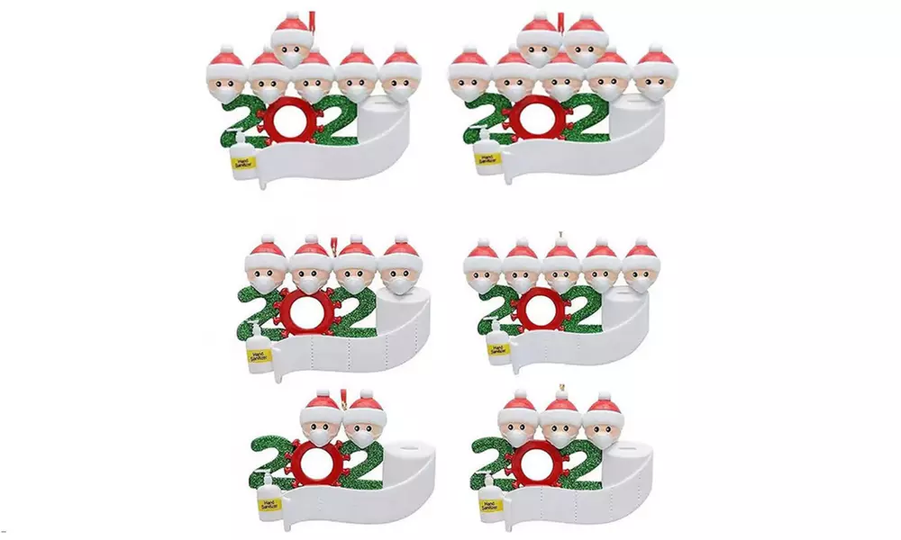 2020 Christmas Holiday-Themed Ornament - Primary Image