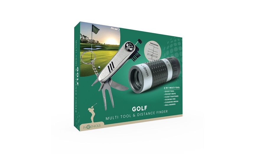 Image 1: Ingenious 6-in-1 Golf Rangefinder