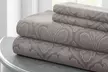 Microfiber Paisley Print Wrinkle-Free Sheet Sets - Second Medium