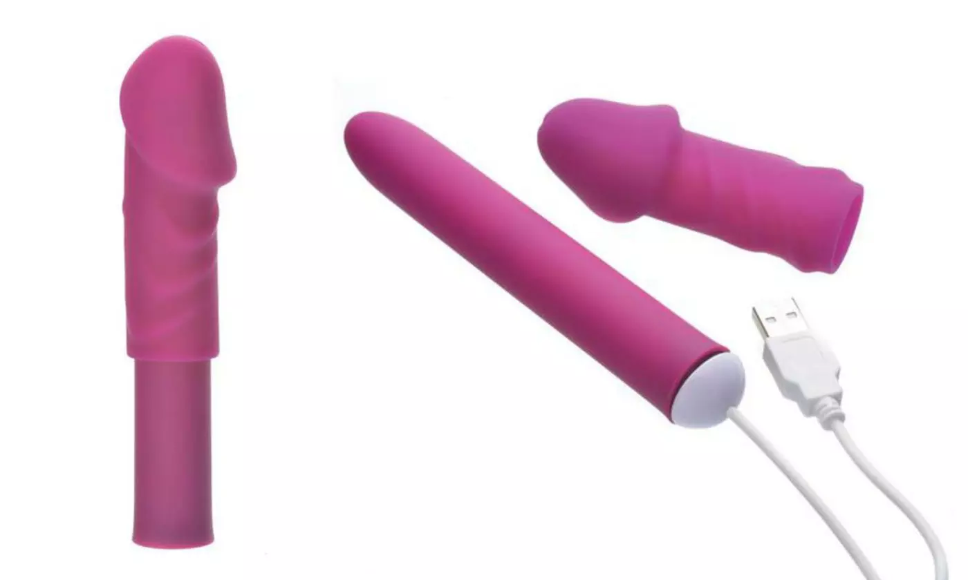 Adam & Eve Vibrator with Sleeve | Groupon Goods