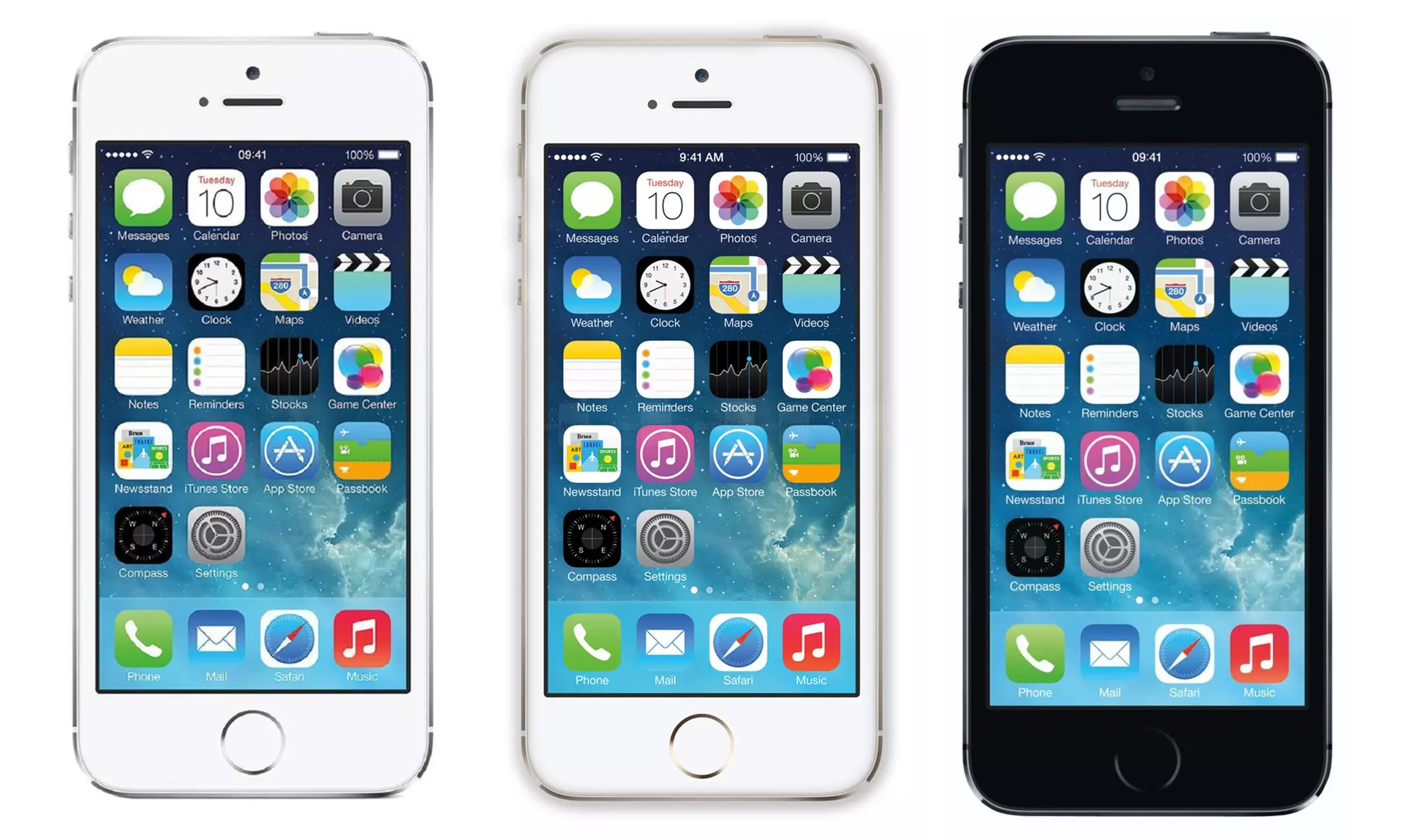 Apple iPhone 5s with MFi Certified Cable (Refurbished B-Grade) - Not Compatible with Verizon or Sprint - Primary Image