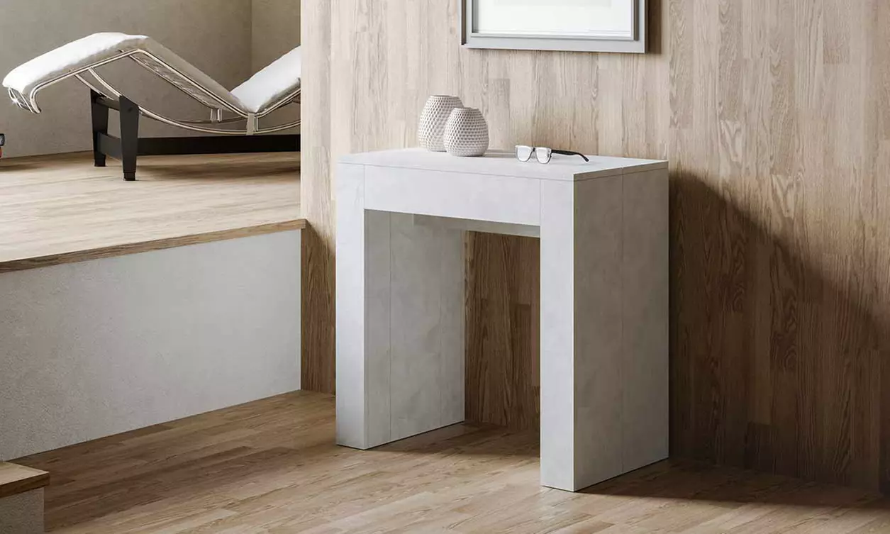 Table console Allin extensible à rallonges, coloris au choix, livraison offerte - Primary Image