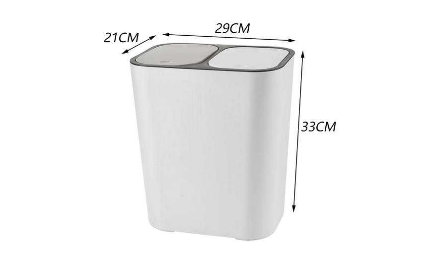 Image 5: 15L Kitchen Recycle Bin