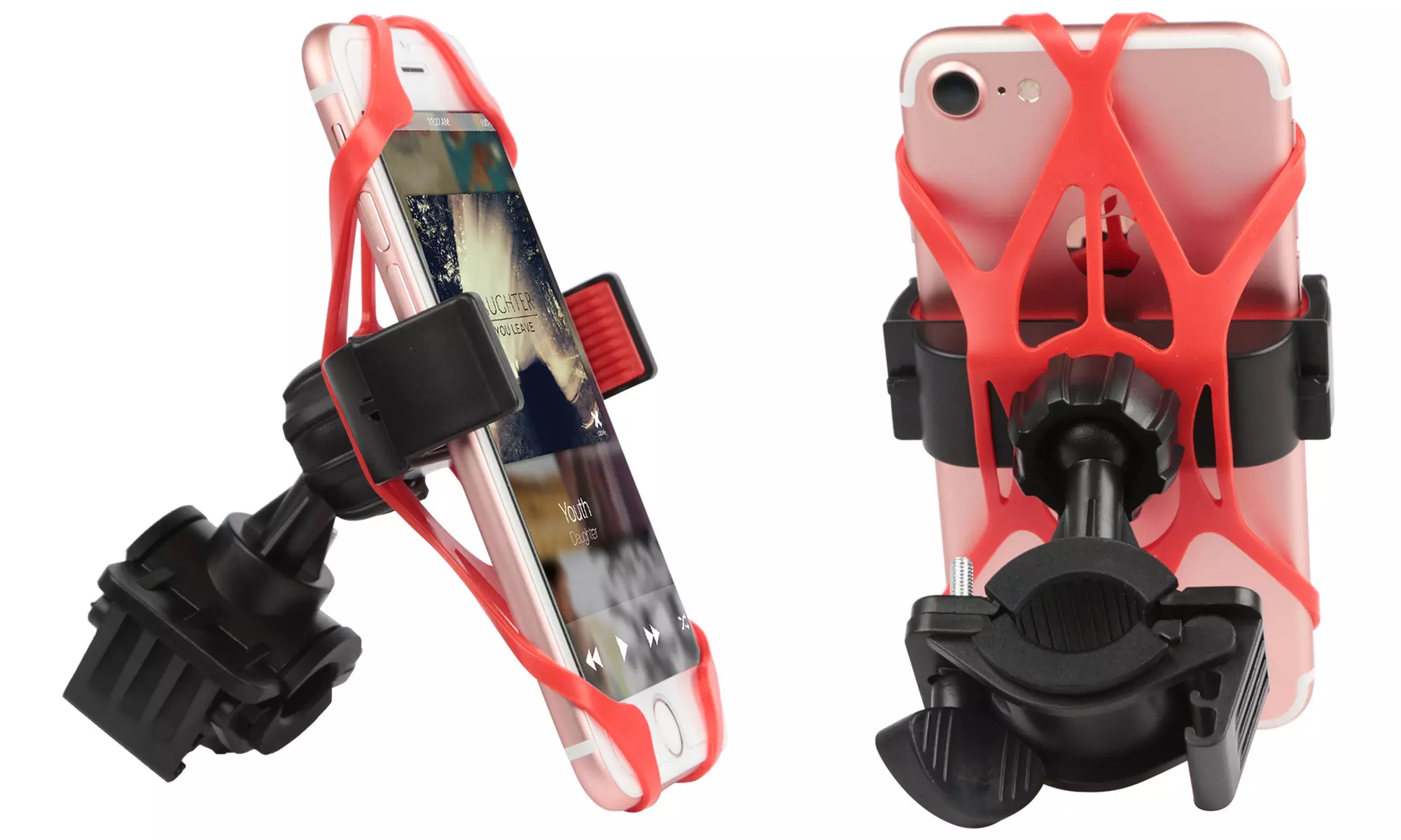 Bike Handlebar Cell Phone Mount - Primary Image