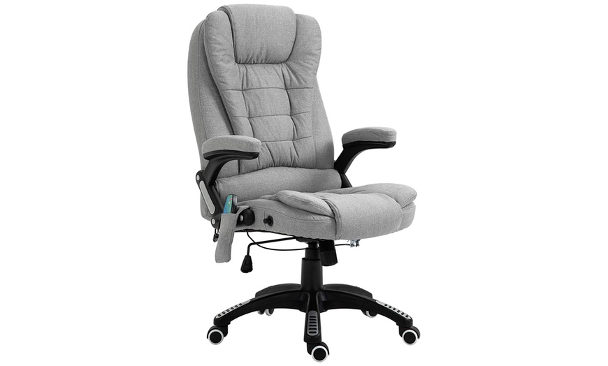 Image 13: Vinsetto Massage Office Chair