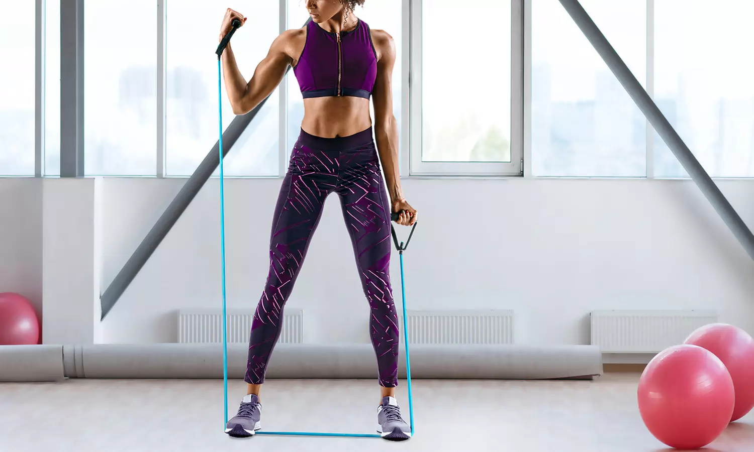 Aduro Sport Resistance Exercise Bands. Multiple Options Available. - Primary Image