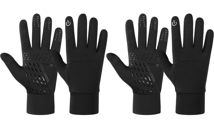 Image 10: One or Two Touchscreen Sport Gloves