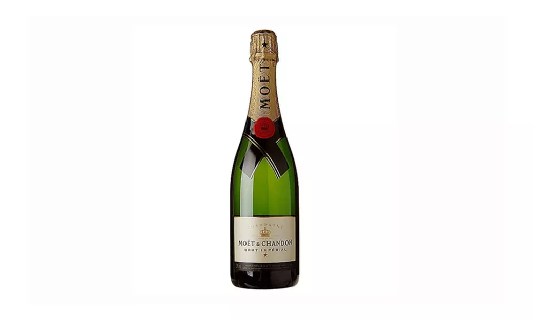 Engraved Bottle of Moët & Chandon Champagne Brut Imperial at Zippy Wines - Primary Image