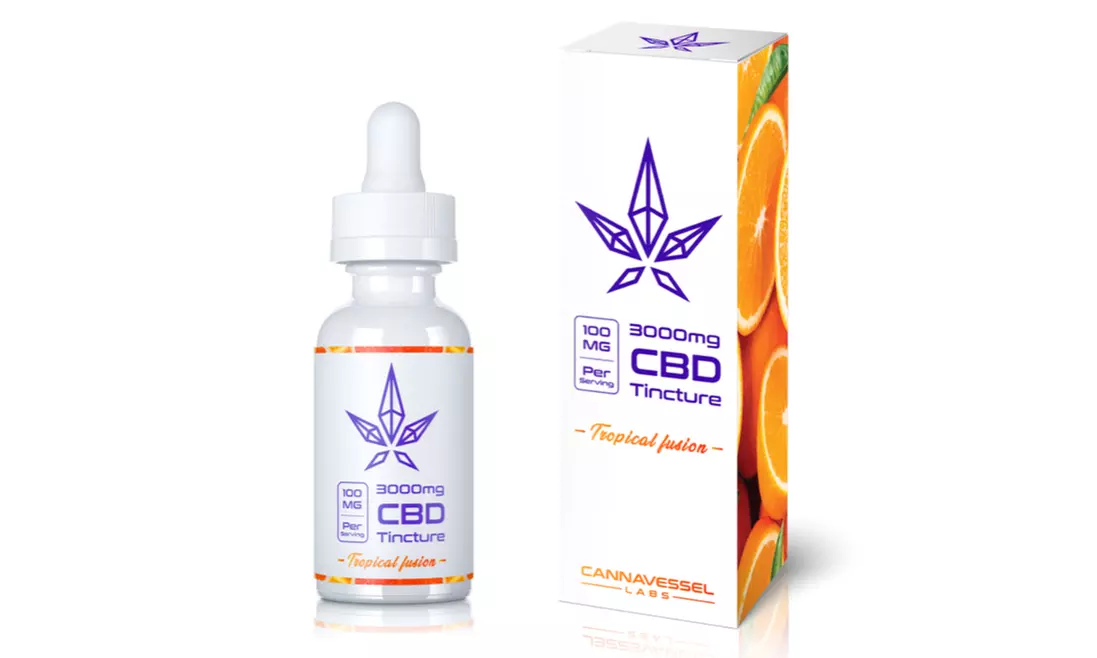 CBD Oil Tincture from Divine Life CBD (3000mg) - Primary Image