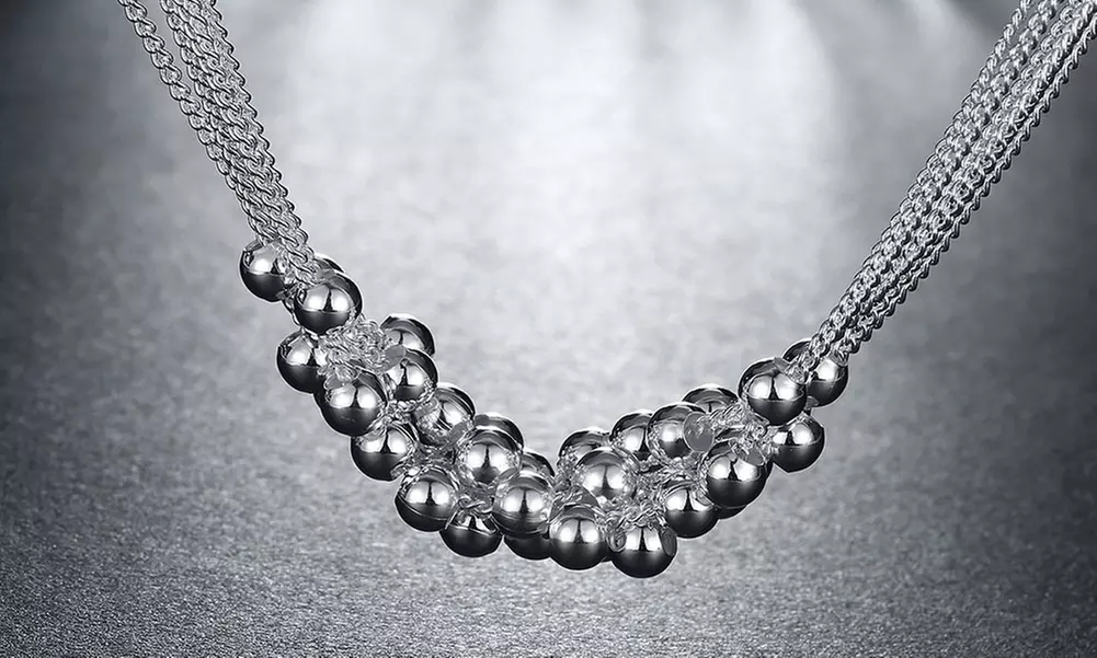 Bubble Necklace in Sterling Silver - Primary Image