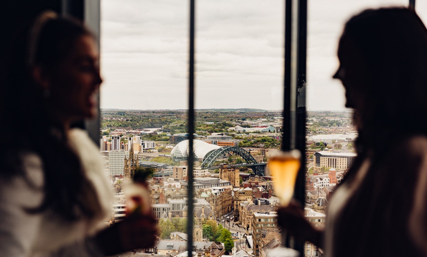 Image 5: Luxury Afternoon Tea with Prosecco in the Sky at 3Sixty Newcastle