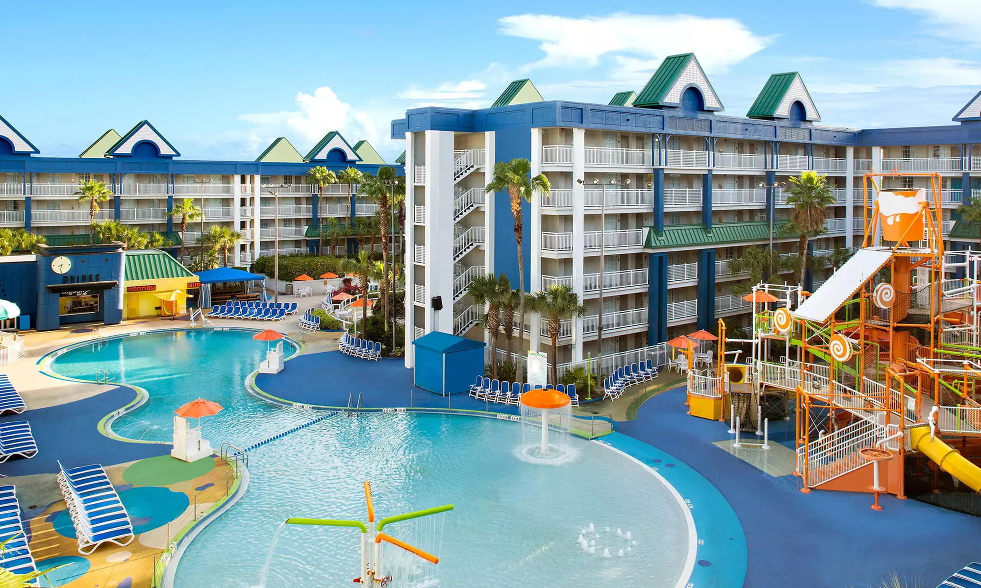 Stay with Breakfast and Included Fee at Holiday Inn Resort Orlando Suites - Waterpark in Orlando; Dates into June 2017  - Primary Image