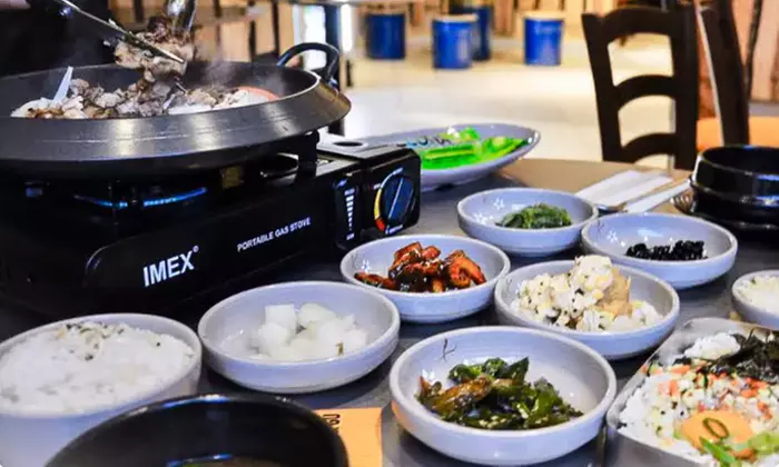 Koreanischer BBQ-Tischgrill