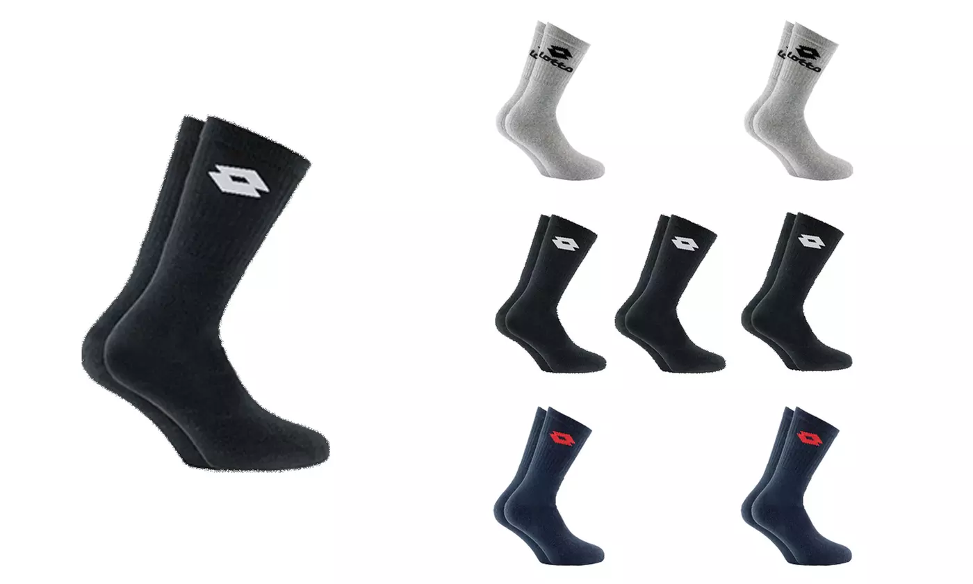 8, 12 o 16 paia di calze in cotone Lotto