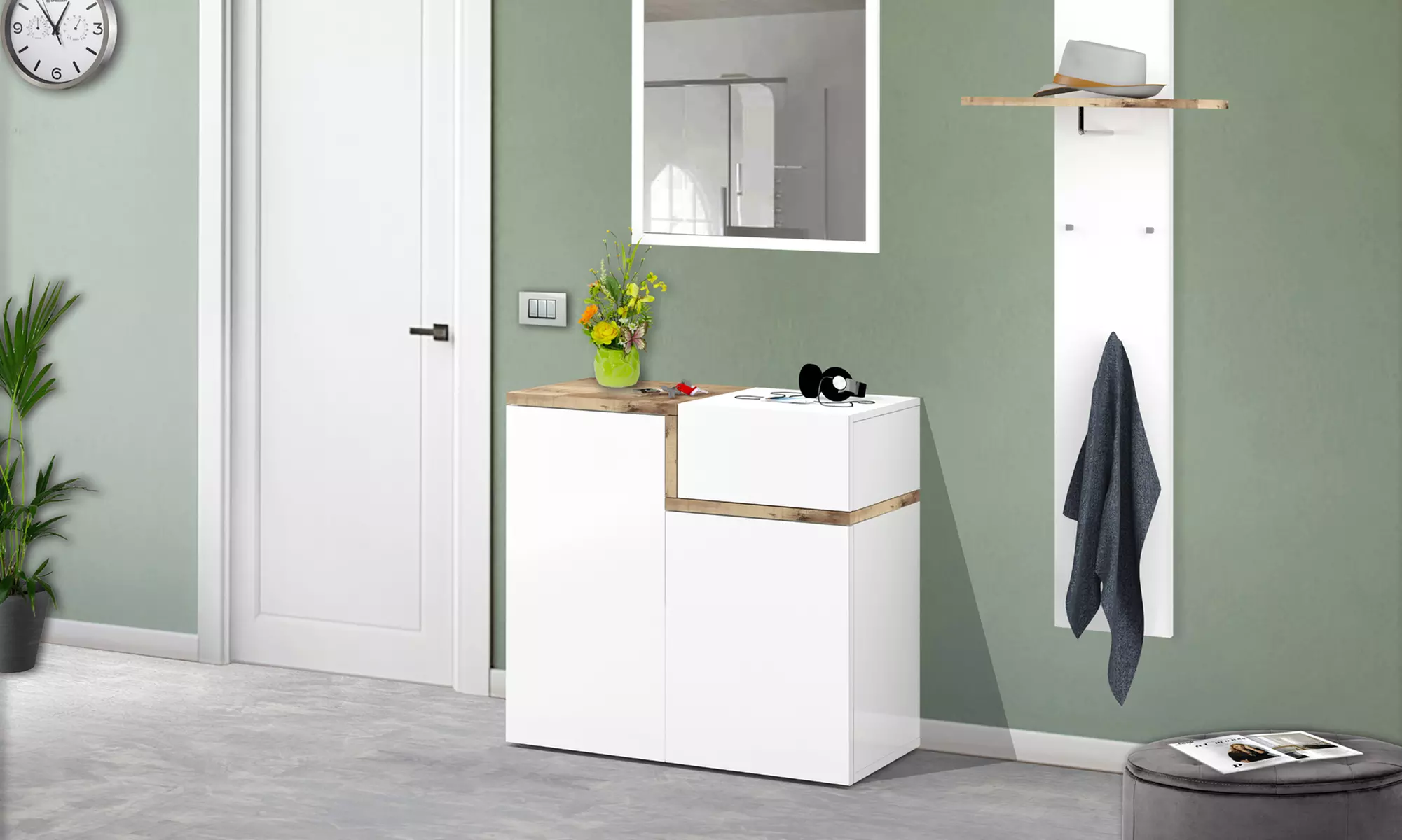 Armadietto per scarpe dal design elegante