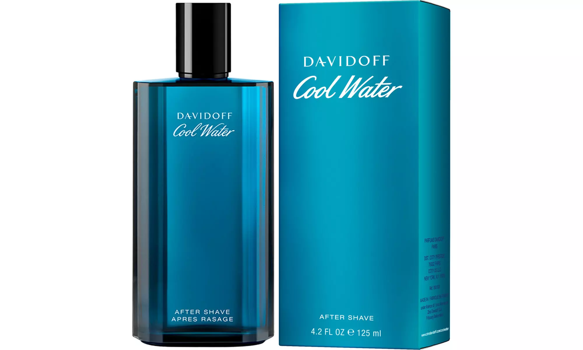 Davidoff Men's Cool Water Eau de Toilette 75ml Spray or 125ml Aftershave - Image 3