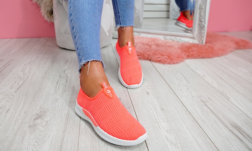 Image 10: Women's Sock-Style Trainers