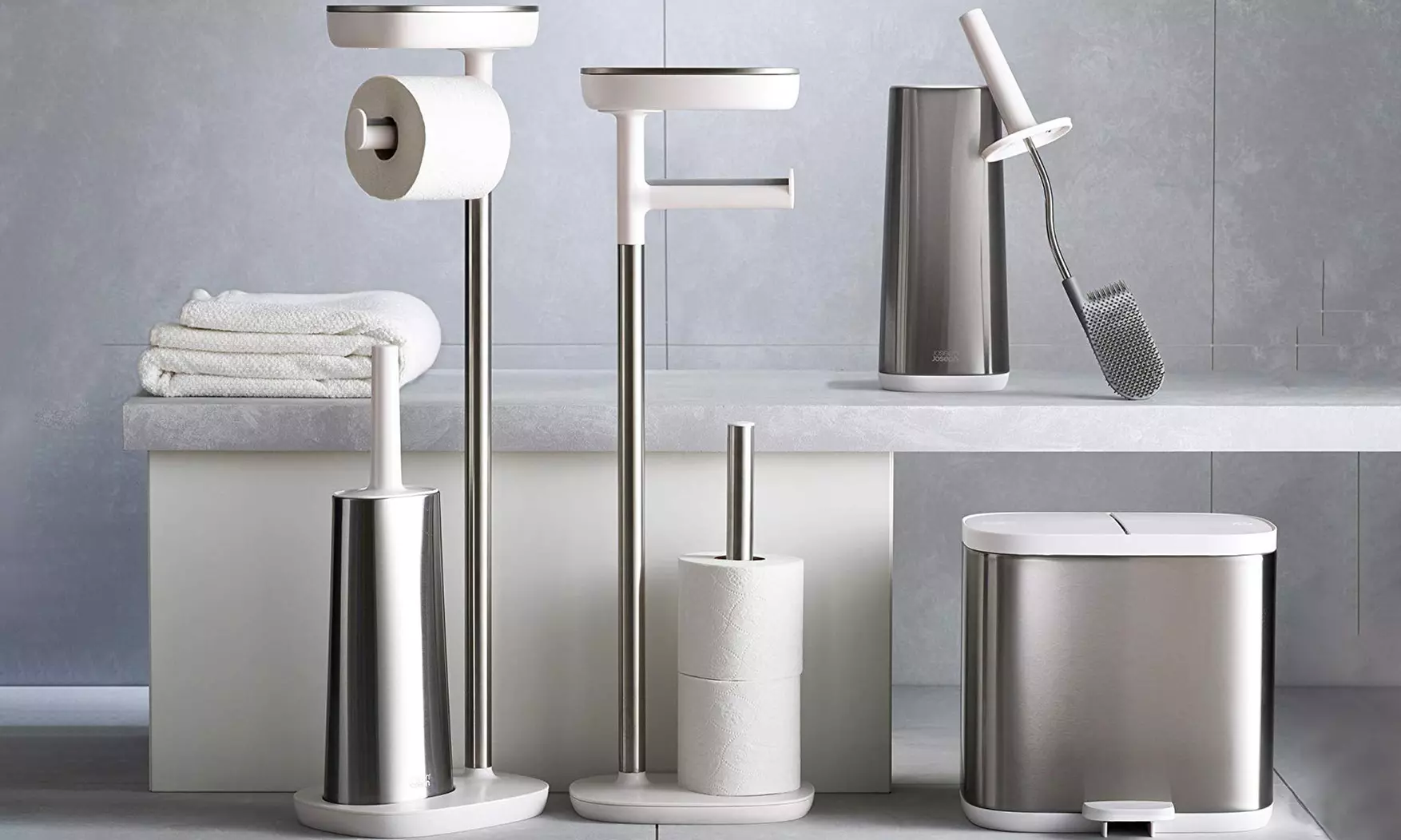 Joseph Joseph Toilet Paper Holder Stand - Primary Image