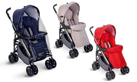 Passeggino Lusso Plebani disponibile in 5 colori