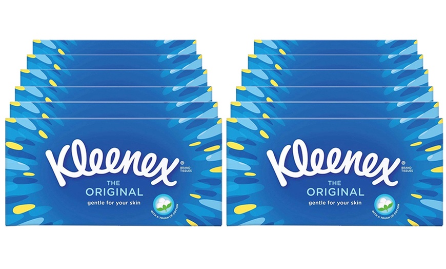 Image 19: 12 Kleenex Tissue Boxes