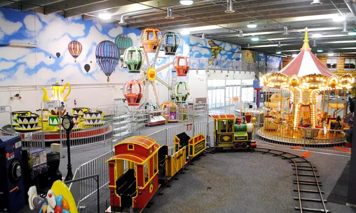 One Day of Unlimited Indoor Kids' Amusement Rides with Optional LED Wand at Lollipop Park (Up to 48% Off) - Primary Image