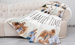 Up to 89% Off Personalized Photo Blankets from ✰ Printerpix ✰