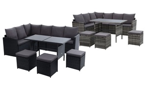  Outdoor Dining Sofa Set 