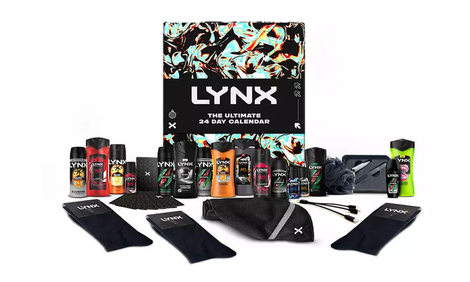 Lynx Advent Calendar 24 Day Grooming Gift Set
