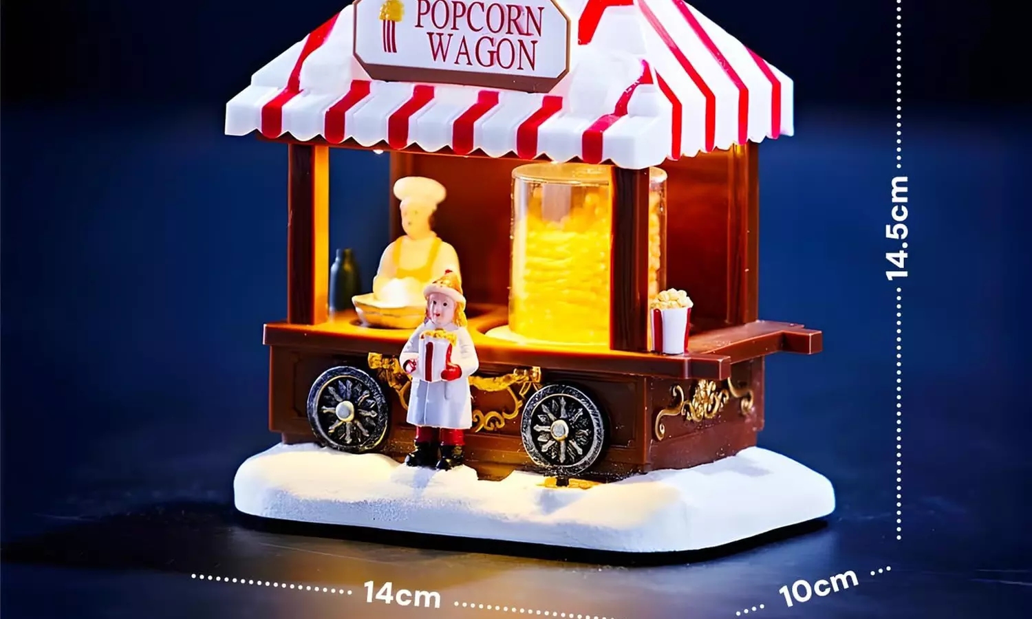 Figuras de decoración navideñas luminosas y animadas de Avilia