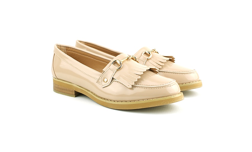 Image 6: Women's Loafer Moccasin Shoes