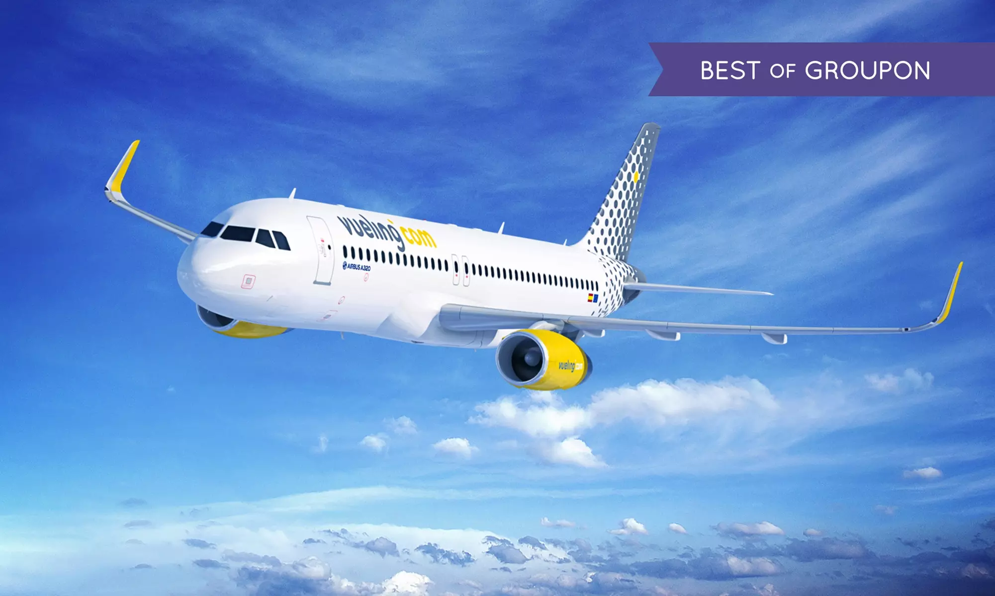 Descuentos de 20€ o 40€ por pasajero para vuelos de ida y vuelta con Vueling Airlines - Primary Image