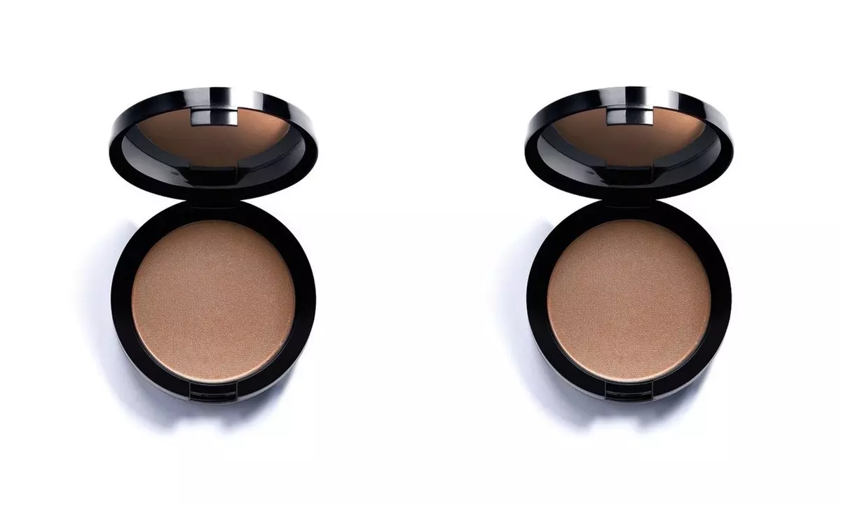 1 of 2 veganistische bronzing poeders van Paese