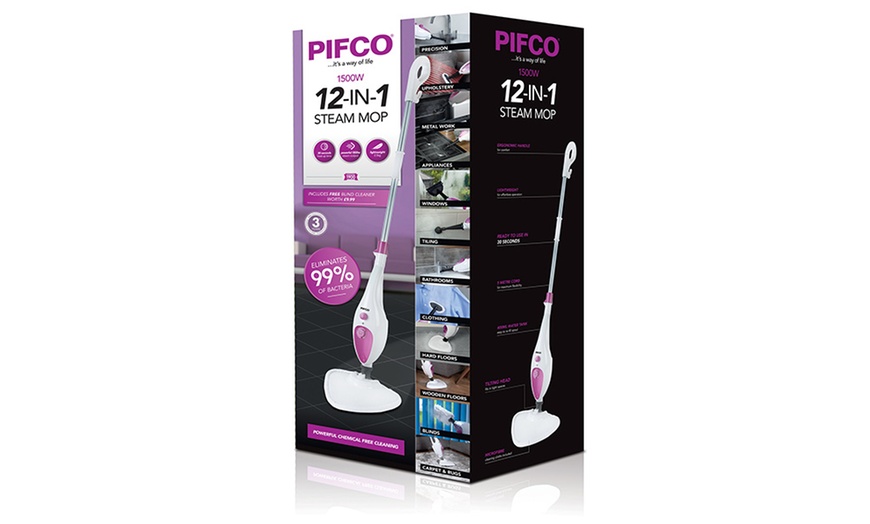 Image 14: Pifco Steam Mop PS012N