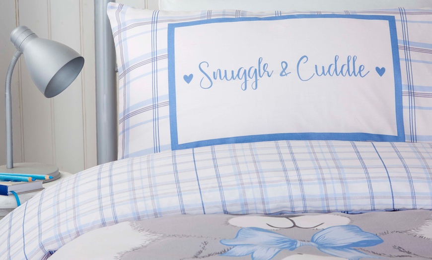 Image 2: Kids' Teddy Bear Duvet Set