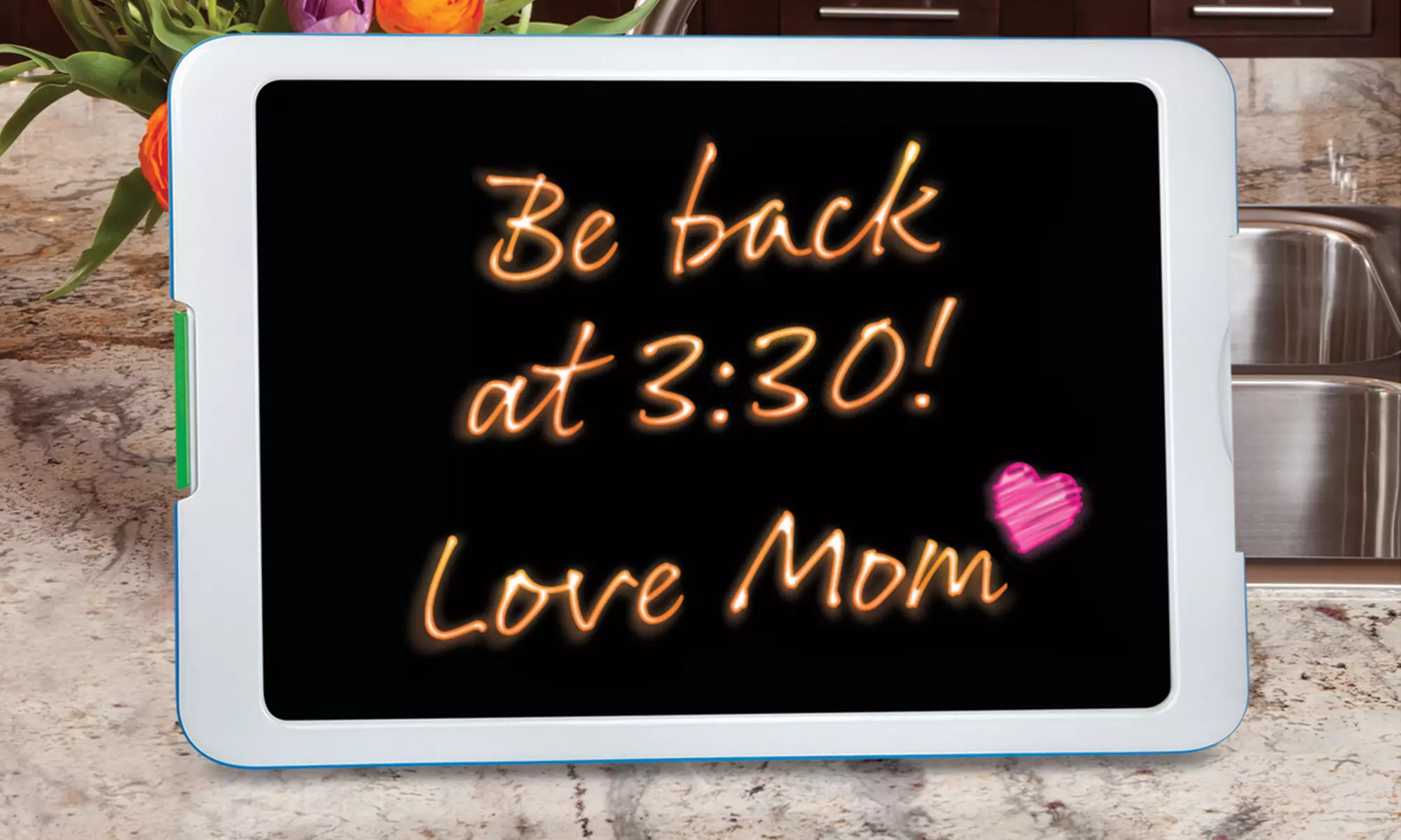 Discovery Kids Neon Glow Drawing Easel - Second Medium