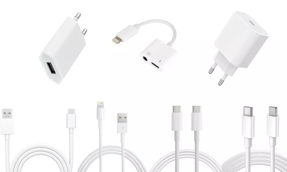 Amplia selección de cables y adaptadores de carga y auriculares USB, USB-C, Lightning y 2 en 1 - Primary Image