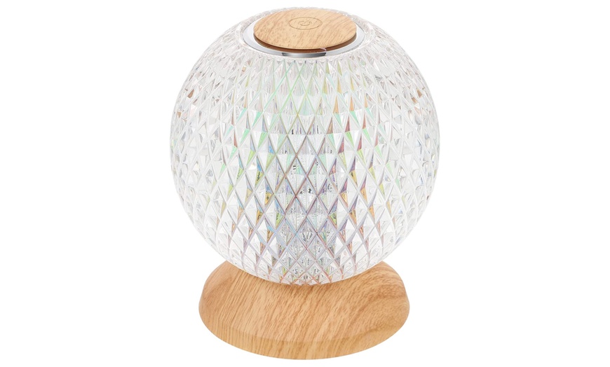 Image 11: Glass Ball USB Desk Lamp with Touch Sensor