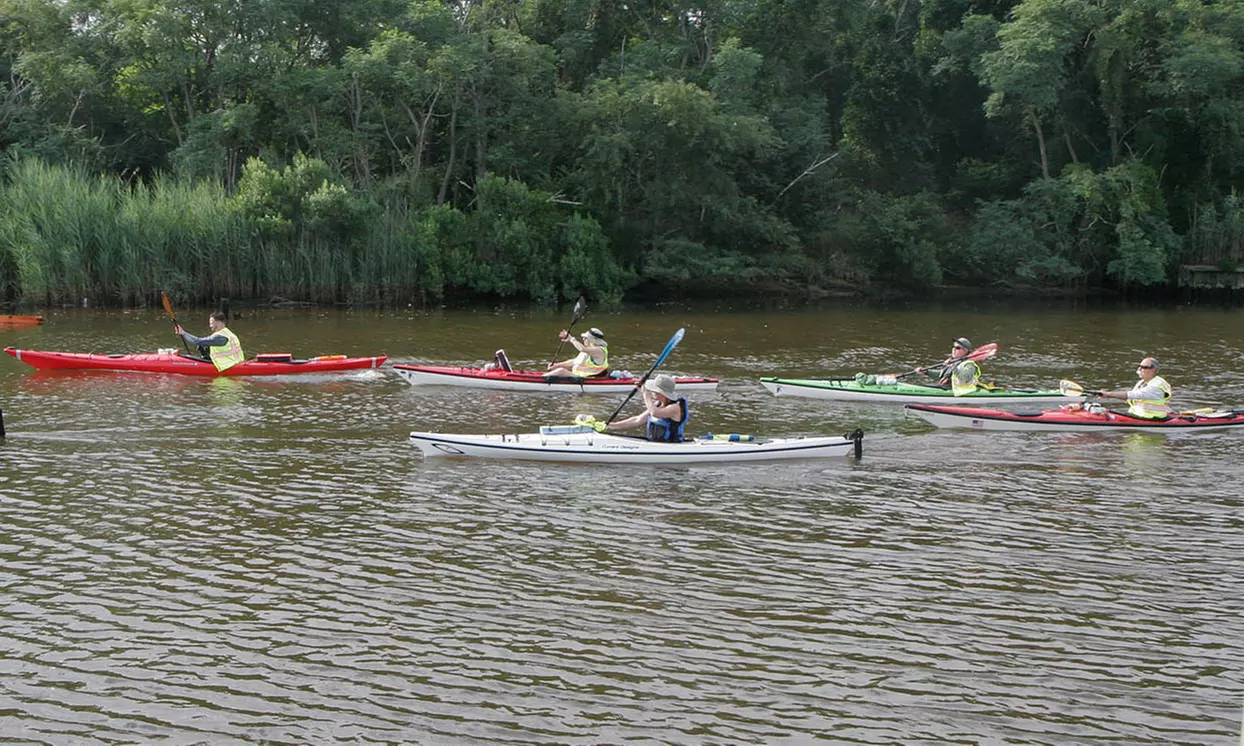 Explore Long Island's Beautiful Waterways w/ 2-Hr Single or Double Kayak Rentals for 1 or 2 (Up to 31% Off) - Second Medium
