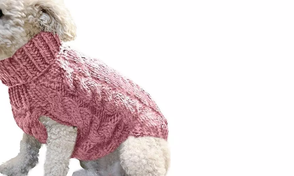 Knitted Dog Jumper