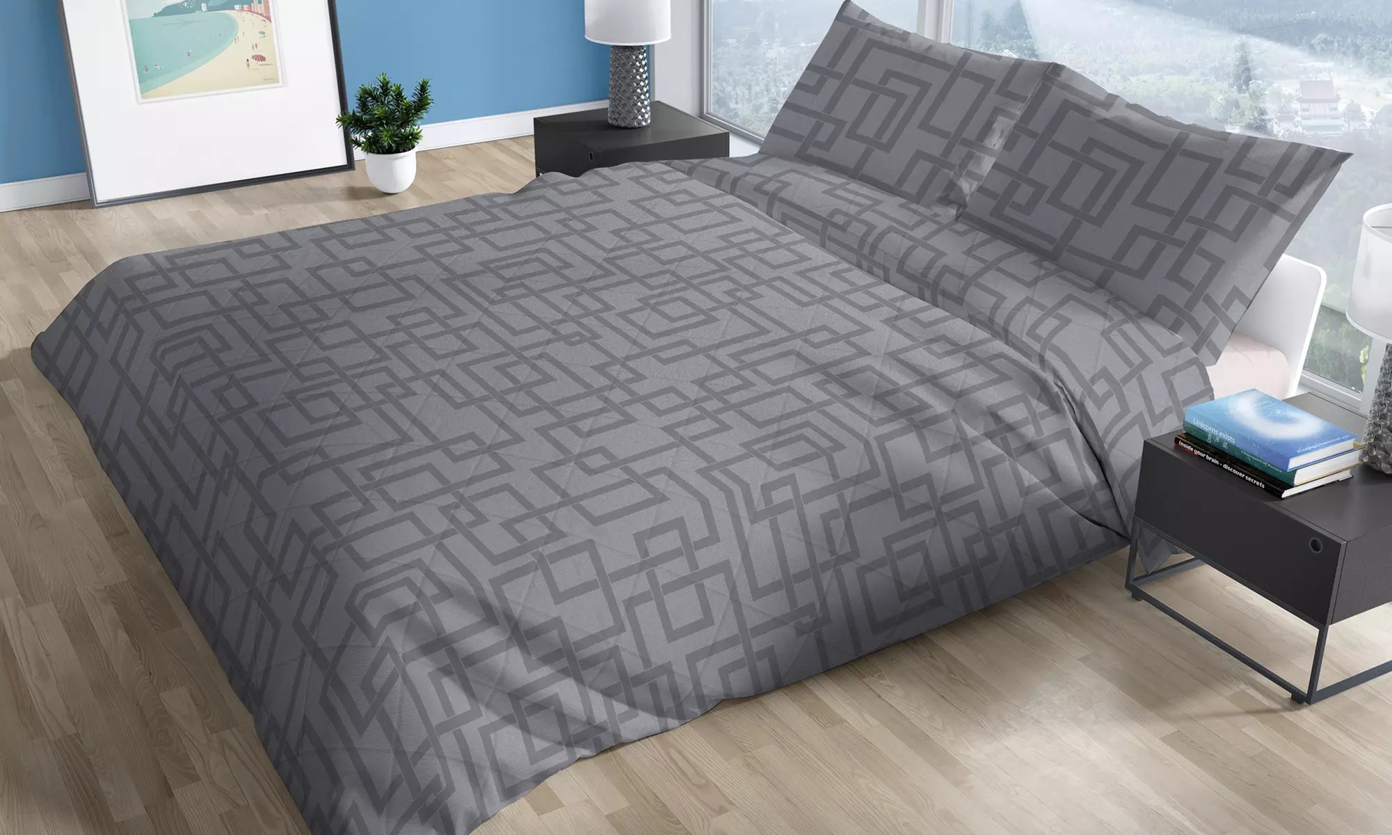 Trapuntini estivi in cotone fantasie rigate, zig zag, geometriche