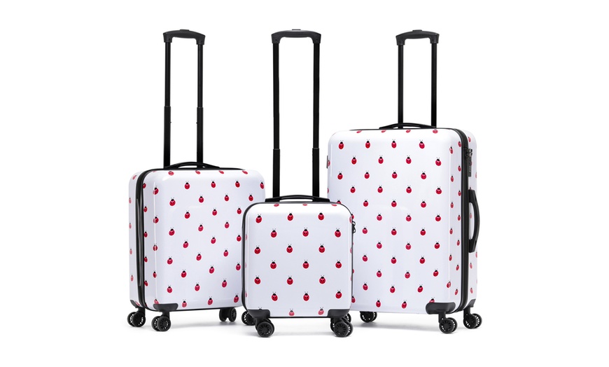 Image 2: Flight Knight Set of 3 Suitcases easyJet, British Airways, Ryanair, Jet 2 Approved