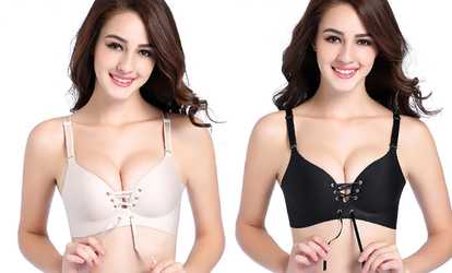 Bild für Push-up-BH mit Schnürung