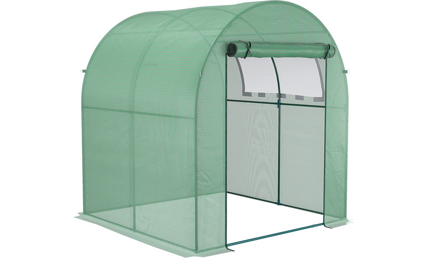 Image 17: Outsunny Outdoor Greenhouse