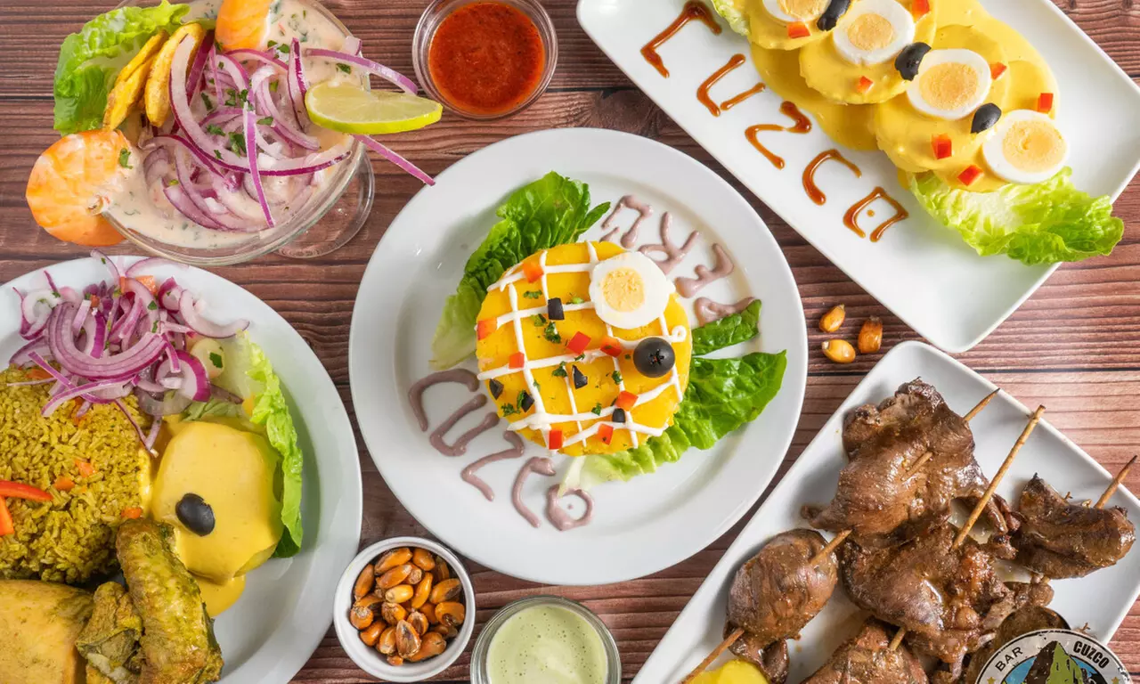 Vive una experiencia peruana llena de sabor con un menú para 2 o 4