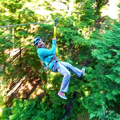 Thrilling Zipline Adventure in Ketchikan for One, Two, or Four People
