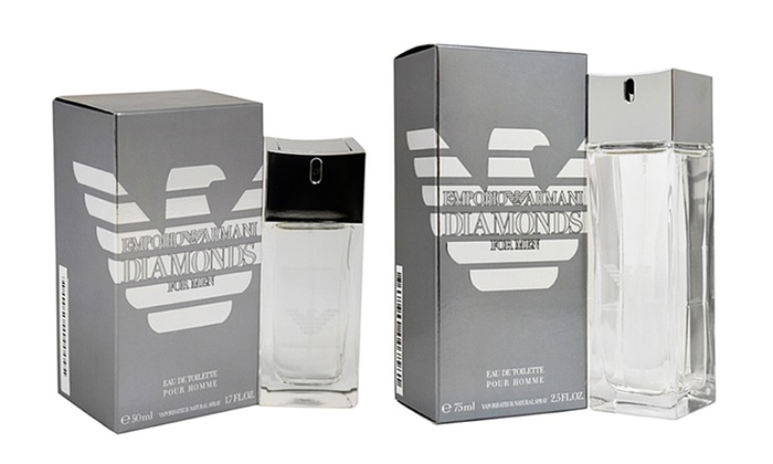 mens armani diamonds