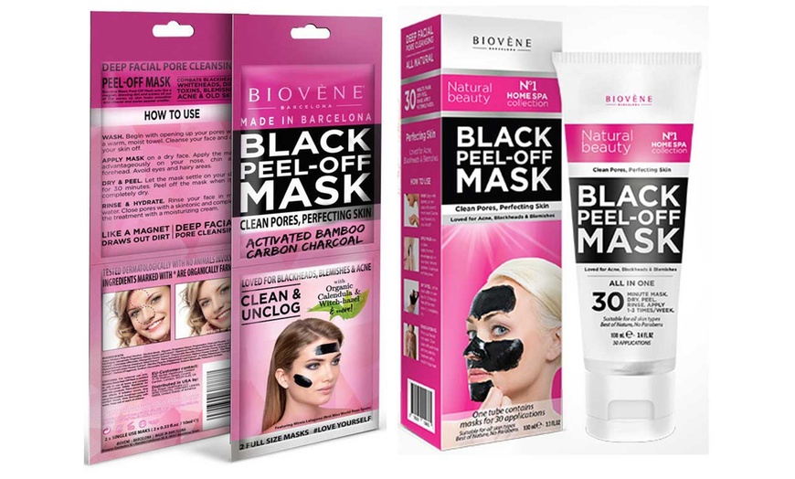 Image 1: Peel-Off Black Mask Biovène